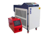 Аппарат лазерной сварки  KY-W-HW3000-C 3кВт Raycus 4в1 (резка, сварка, очистка, очистка сварочных швов) с механизмом подачи проволоки и водным охлаждением — миниатюра 1