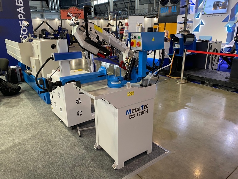 Ручной ленточнопильный станок MetalTec BS 170 FH — фото 2