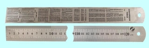 Линейка Металлическая 1200х33х1.3 мм с двухсторонней шкалой "CNIC" (YX01-015AT) (cnic50055)