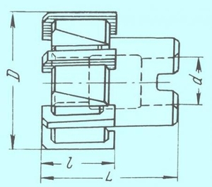 Развертка d 75,0х35х65х27 A3 насадная Р6М5 со вставными ножами Z=8 (cnic10234)