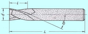 Фреза Шпоночная d10,0х16х50 ц/х ВК8 цельная "CNIC" (cnic15082)