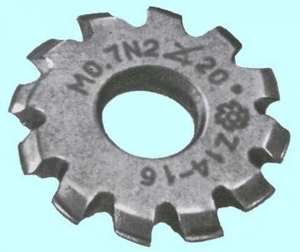 Фреза m 2,5 №1 70х22х9,5 Р6М5 20 град ,Z=12 (cnic30340)
