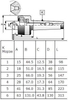 Центр Вращающийся  КМ-4 Н (А-1-4-Н) с обратным конусом (Саранск) (cnic40099)