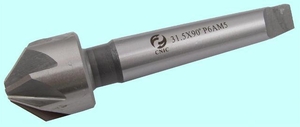 Зенковка d31,5х 32х124 конус  90° Р6АМ5 к/х Z=8 КМ2 DIN335B "CNIC" (cnic44897)