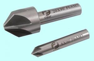 Зенковка d 20,0х24.0х 60 конус  90° dхв=10мм Р6АМ5 ц/х Z=6 DIN335A "CNIC" (cnic44924)