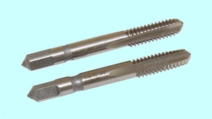 Метчик   1/4" UNF 60° Р6АМ5 дюймовый, м/р., комплект из 2-х шт. (28 ниток/дюйм) DIN351 "CNIC" (cnic48310)
