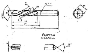 Сверло d19,0 х64х127  ц/х Р6АМ5  короткое левое ГОСТ 4010-77 "CNIC" (cnic59397)