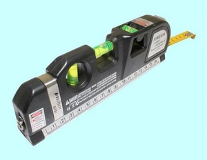 Уровень лазерный FIXIT LevelPro4 (160мм) со встроенной рулеткой 2,5м и подсветкой (cnic63317)