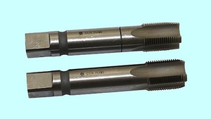 Метчик G   3/4" Р6АМ5 трубный цилиндрический, м/р. комплект из 2-х шт. (14 ниток/дюйм) ГОСТ 3266 "TLX" (cnic66503)