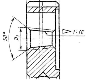 Плашка Трубная коническая   R    3/4", 14 ниток/дюйм, dнар.55мм "TLX" (cnic66541)