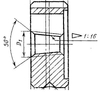 Плашка Трубная коническая   R    3/8", 19 ниток/дюйм, dнар.45мм "TLX" (cnic66543)