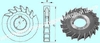Фреза дисковая 3-х сторонняя  63х10х22, Z=16 Р9 (cnic68047)