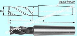Фреза Концевая d18,0х 32х117 к/х  Р6М5К5  Z=6 КМ2 "CNIC" (cnic69127)