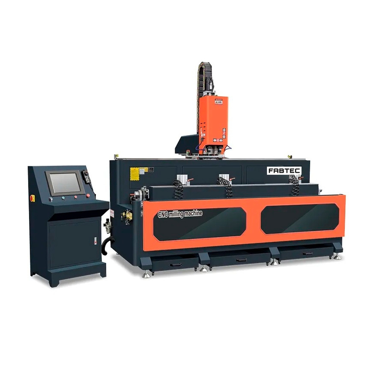 Двухшпиндельный сверлильно-фрезерный станок с ЧПУ ZSSD-CNC-3000 для обработки алюминиевого профиля — фото 7