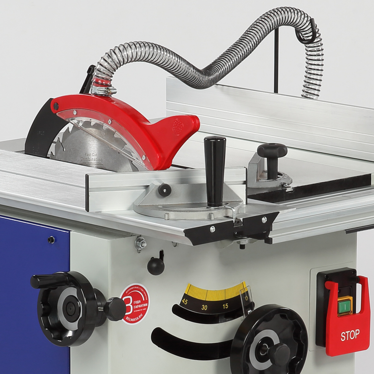 Станок круглопильный с подвижным столом BELMASH TS-250ST1000/400 (S193A) — фото 2