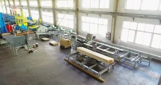 Автоматический торцовочный станок Saifan SF6045 (6 метров) с толкателем — фото 8