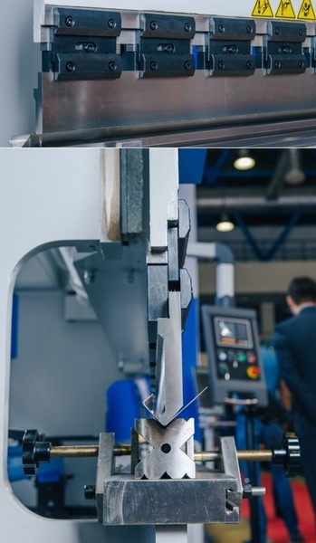 Листогибочный гидравлический пресс MetalTec HBM 160/3200M (E22, инвертор заднего упора) — фото 9