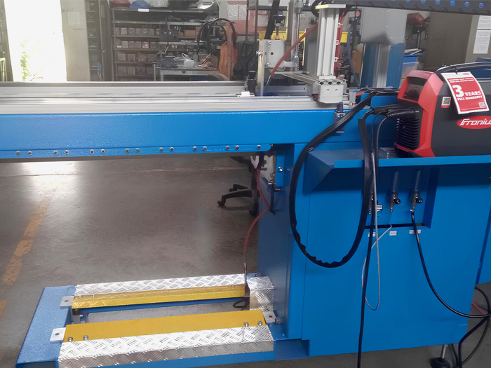 Стыковая шовная сварка HRD125 с источником FRONIUS TIG 170, присадочной проволокой и чиллером — фото 17