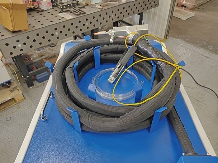 Аппарат лазерной сварки KY-W-HW1500-C 1.5кВт Raycus 3в1 (резка, сварка, очистка) с механизмом подачи проволоки и водным охлаждением — фото 16