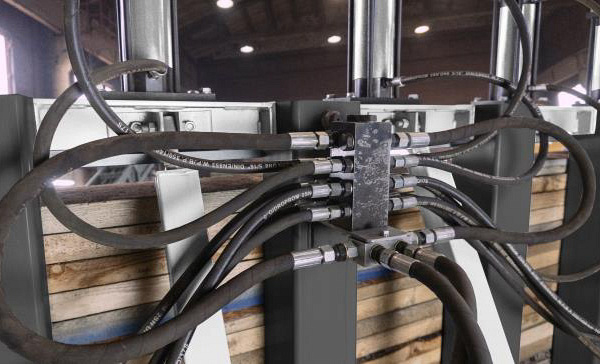 Пресс гидравлический для бруса IRONMAC Press 200/3 HM — фото 11