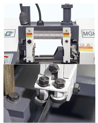 Полуавтоматический ленточнопильный станок MetalMaster MGH-500E — фото 3