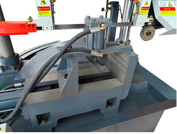 Полуавтоматический ленточнопильный станок MetalMaster MGH-350 Z60 — фото 2