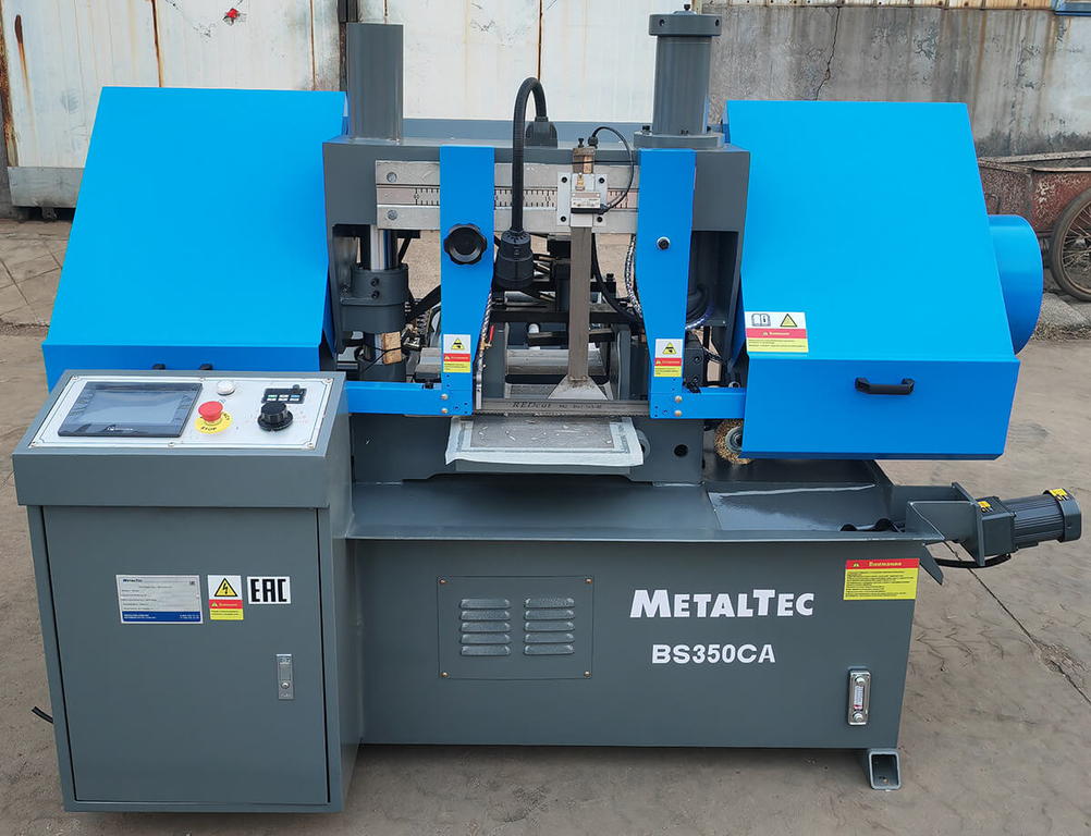 Автоматический колонный ленточнопильный станок MetalTec BS 350 CA — фото 2