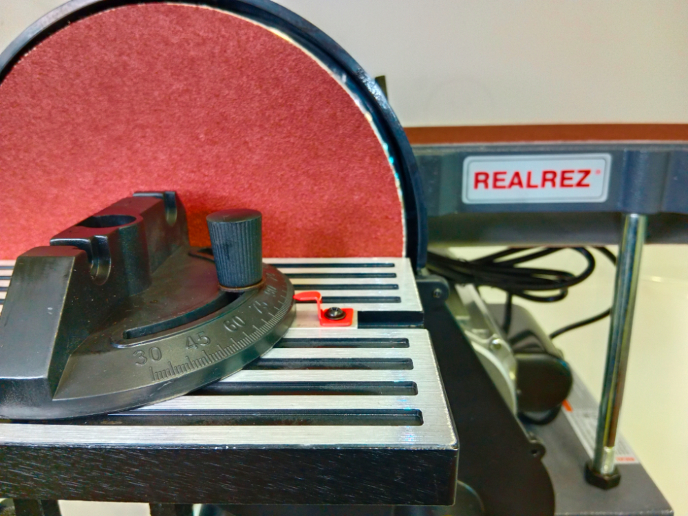 Ленточно-дисковый шлифовальный станок REALREZ RBD69 152/228, 1100W — фото 6