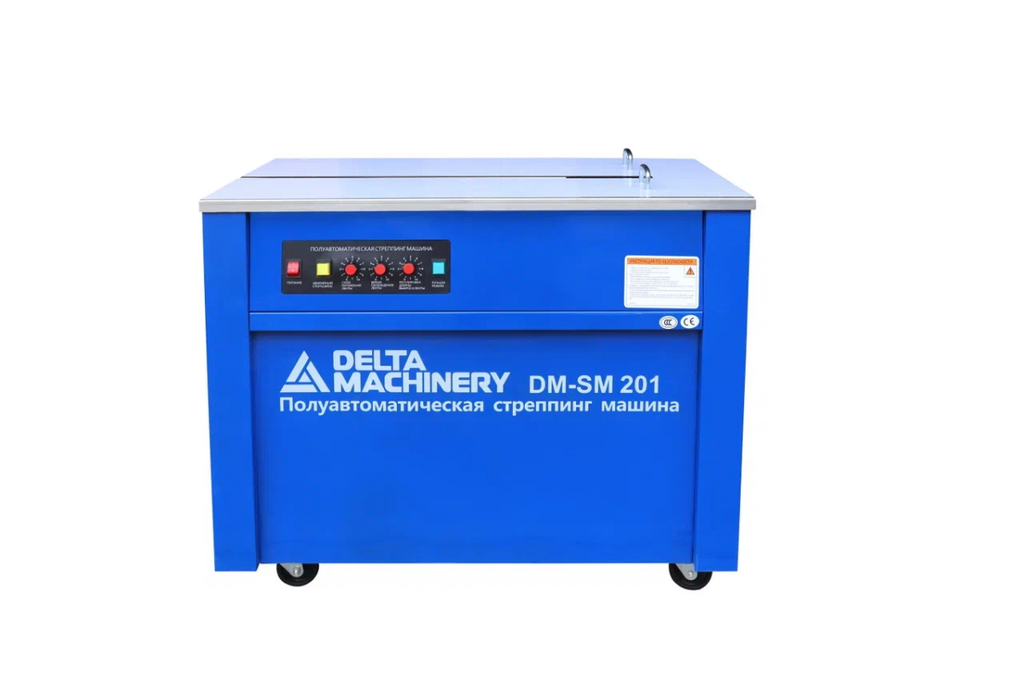 Полуавтоматическая стреппинг-машина DELTAMACHINERY DM-SM 201 (01-0018) — фото 2