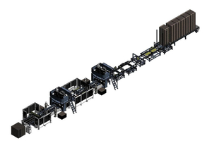 Автоматическая линия для сборки паллет EcoWood Pallet Line 2500