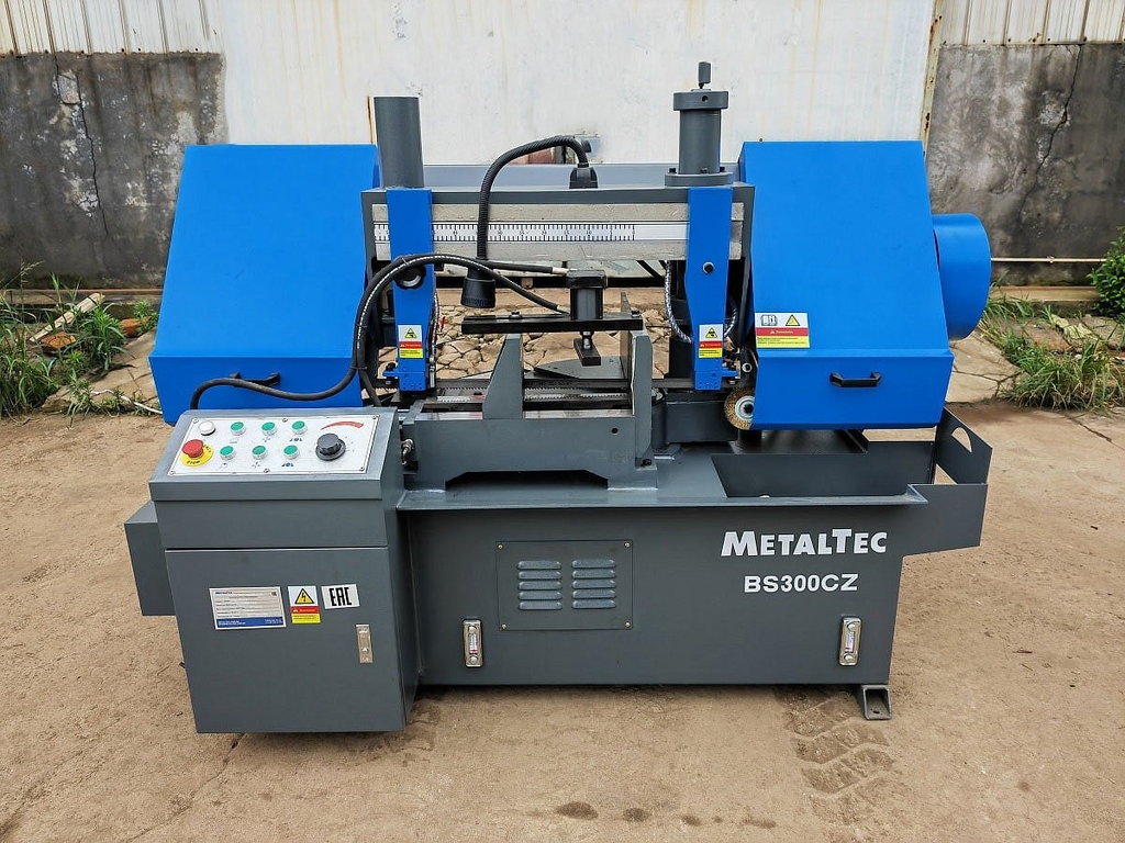 Ленточнопильный станок MetalTec BS 300 CZ (угол до 60°) — фото 2