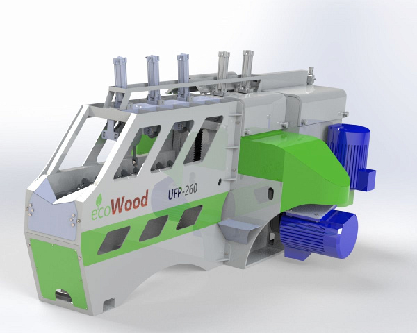 Фрезерно-пильный станок для тонкомера EcoWood UFP-260 UFP-260 — фото 2