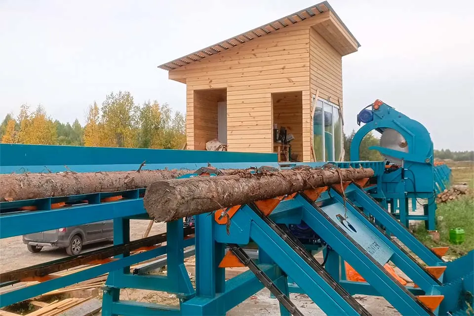 Раскряжевочно - дровокольная линия Cronver DRS 1250 — фото 7